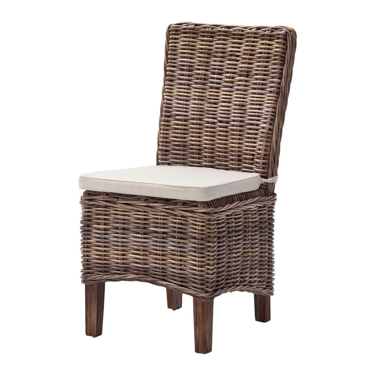 Morin Rattan Dining Chair Set of 2