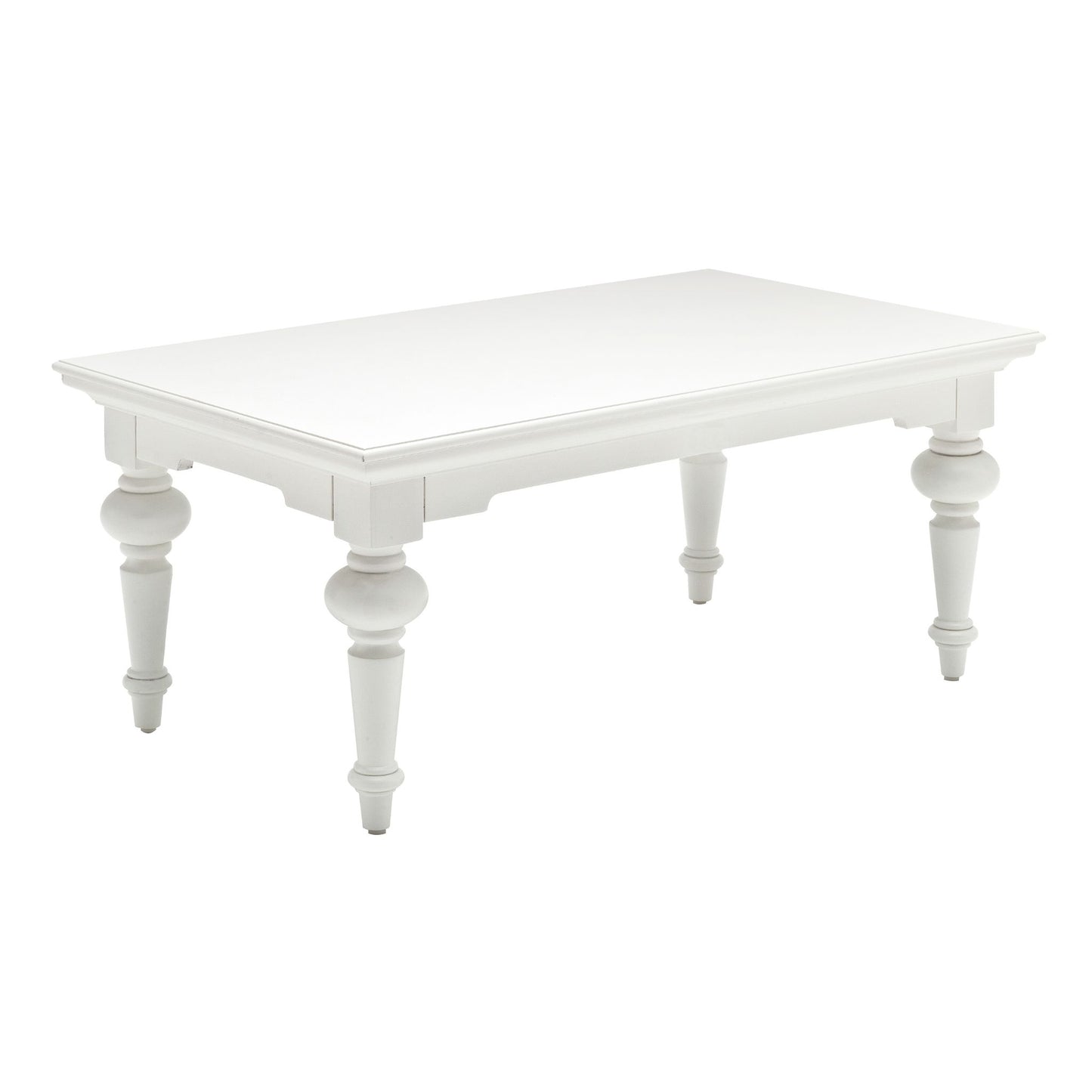 Provence Classic White Rectangular Coffee Table