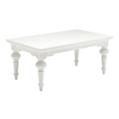 Provence Classic White Rectangular Coffee Table