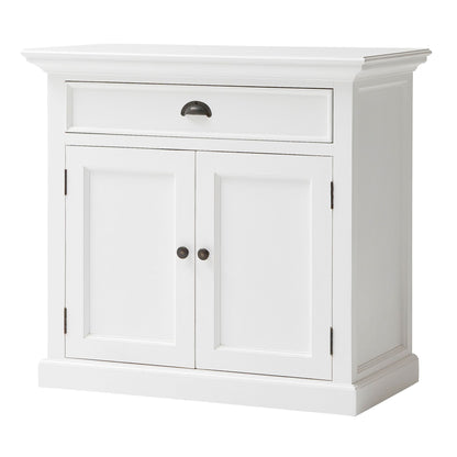 Halifax Classic White Small Buffet Table
