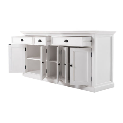 Halifax White Buffet Table