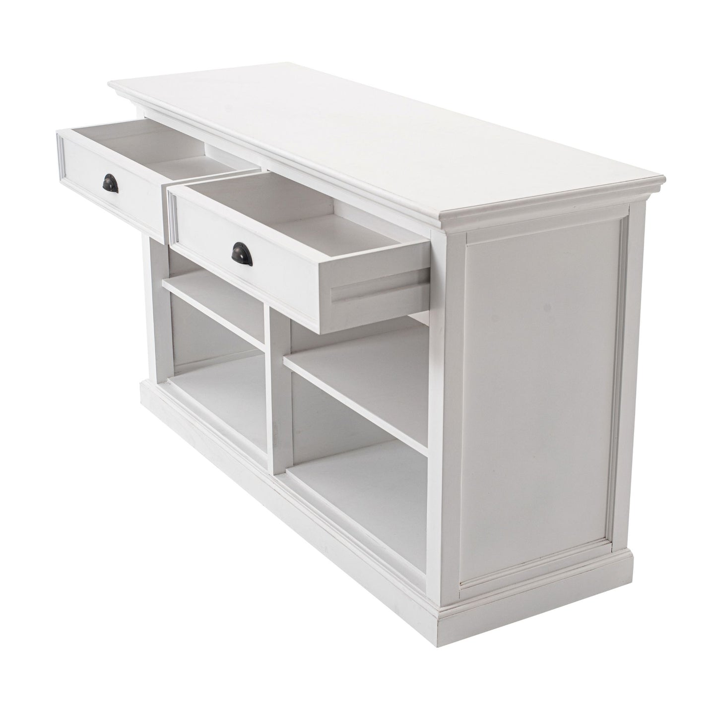 Halifax Classic White 2 Drawer Buffet Table