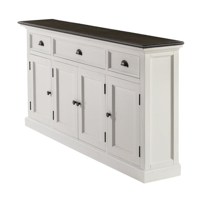 Halifax Classic White Buffet Console Table