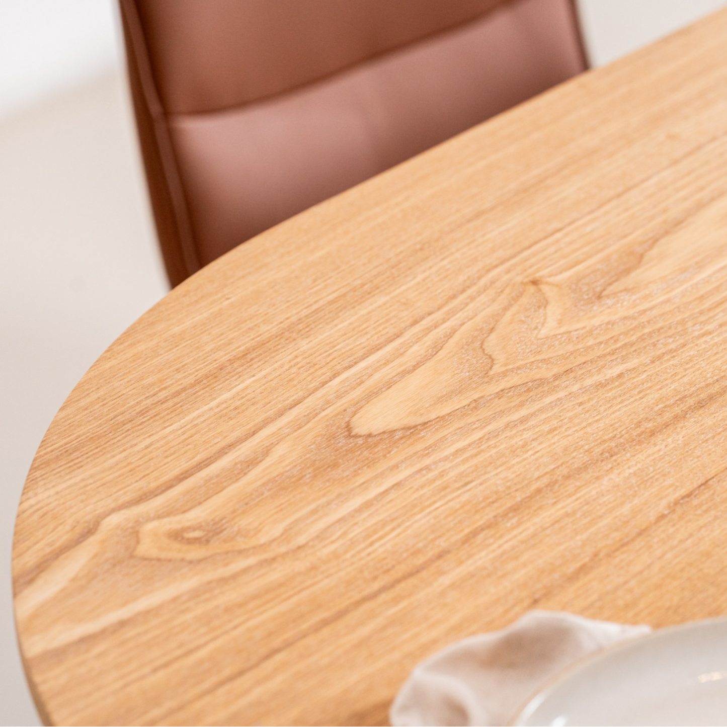 Boyd 220cm Natural Oval Dining Table