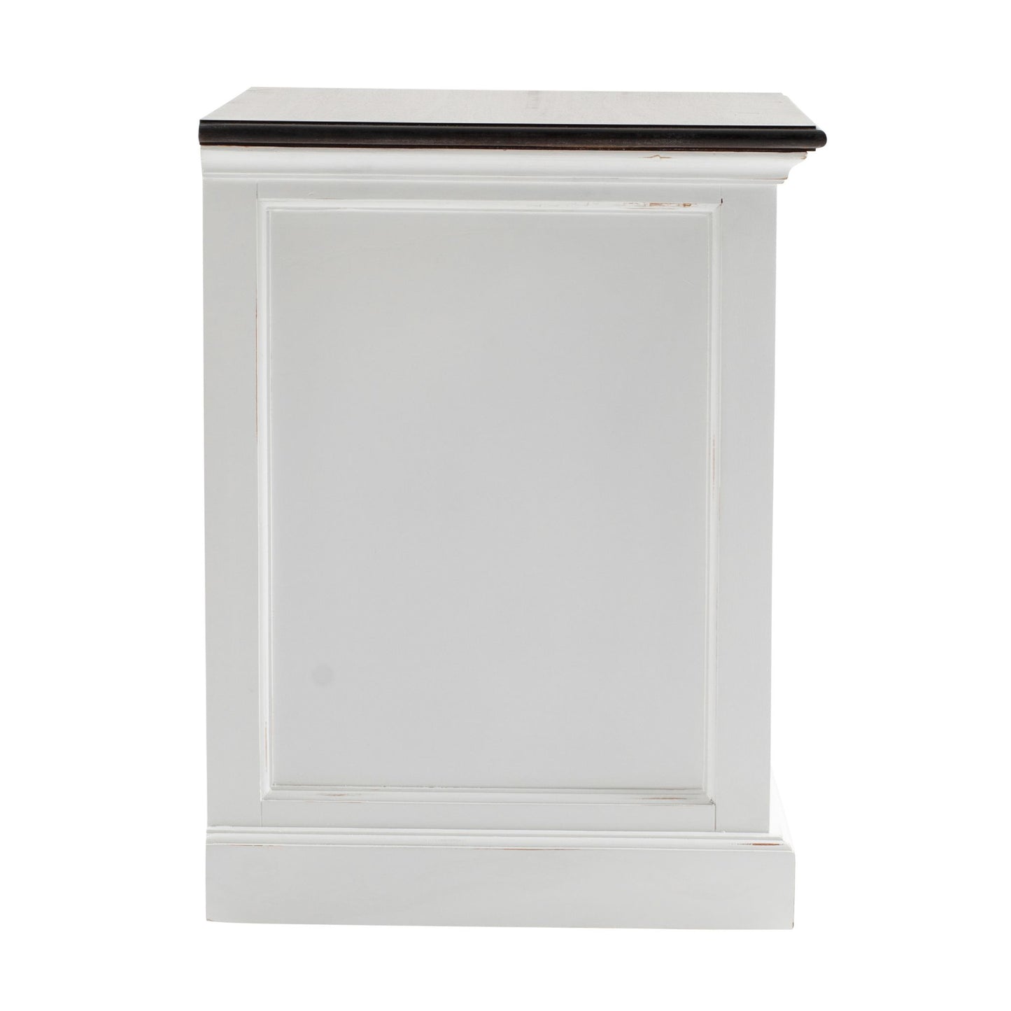 Halifax Accent Classic White Drawer Side Table