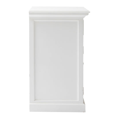Halifax Classic White Small Buffet Table