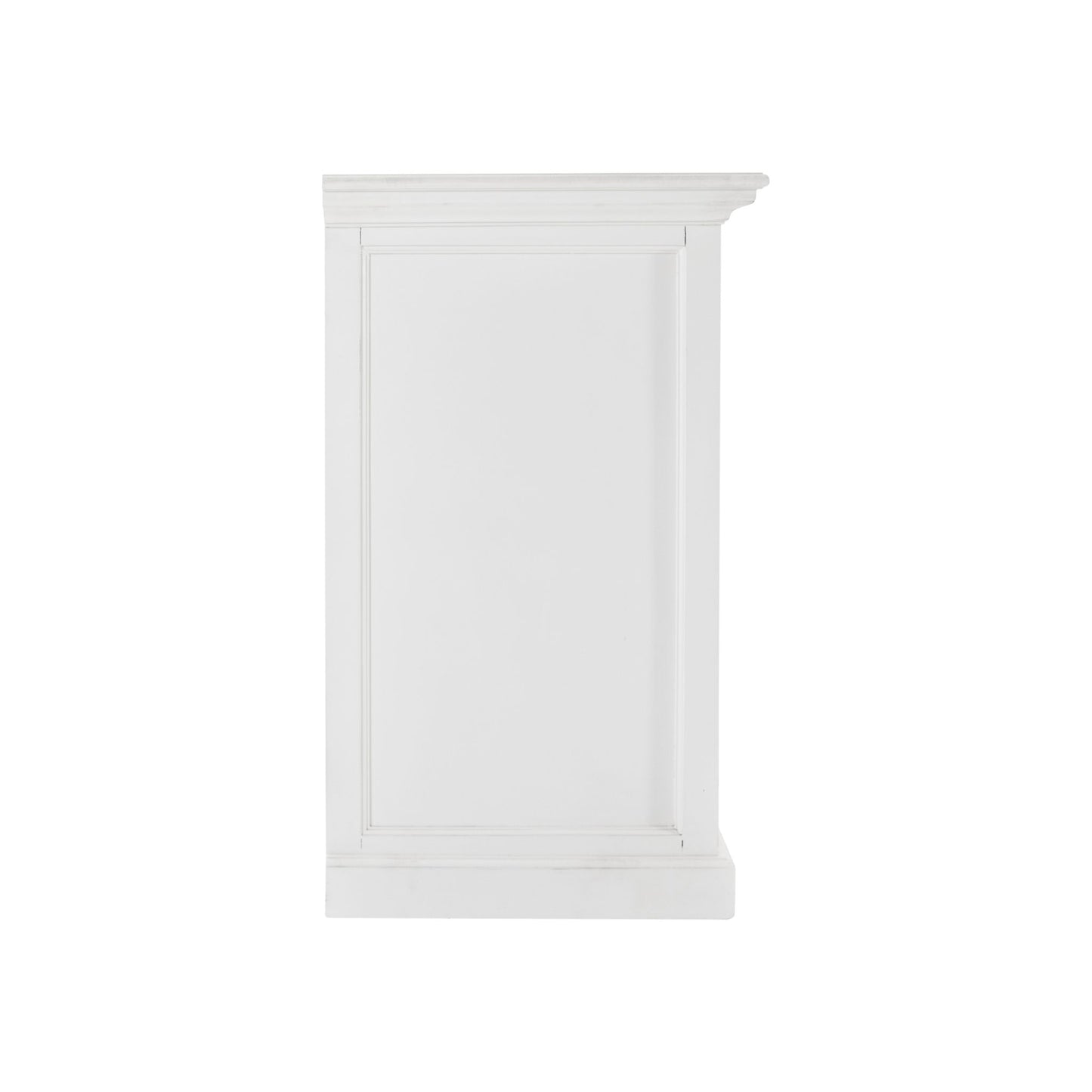 Halifax Classic White Glass 4 Door Buffet Table