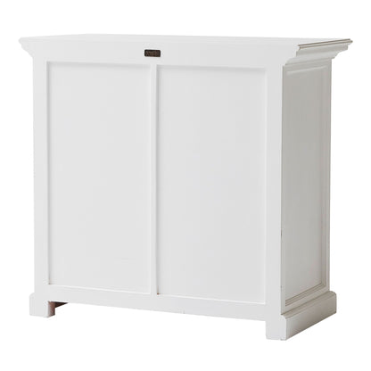 Halifax Classic White Small Buffet Table