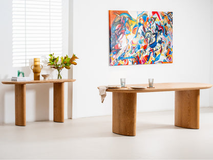 Boyd Ash Console Table - Natural