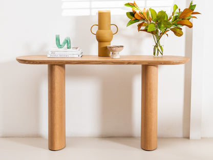 Boyd Ash Console Table - Natural