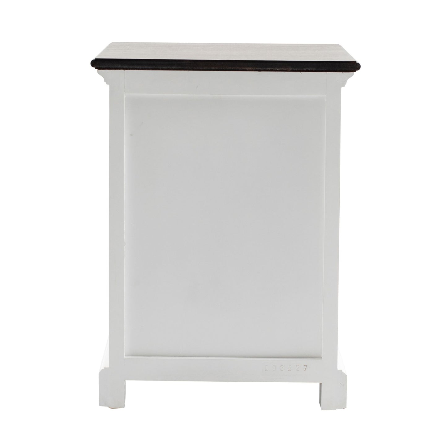 Halifax Accent Classic White Drawer Side Table