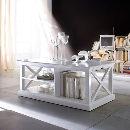 Halifax Classic White Coffee Table
