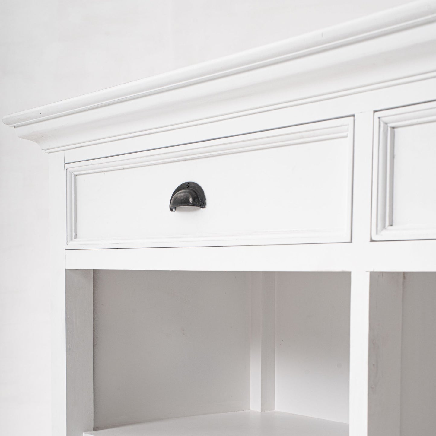 Halifax Classic White 2 Drawer Buffet Table