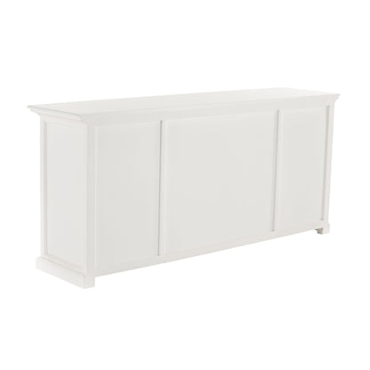 Halifax Long Classic White Buffet Table