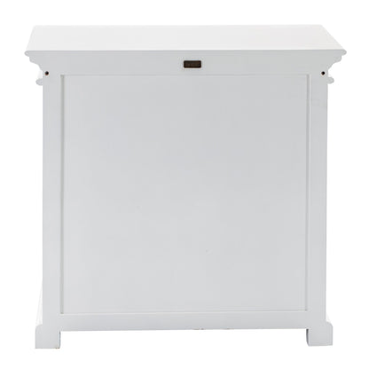 Halifax Classic White Glass Display Buffet Table