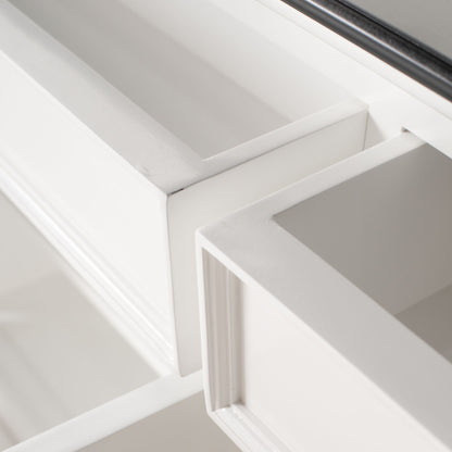Halifax Classic White Buffet Console Table