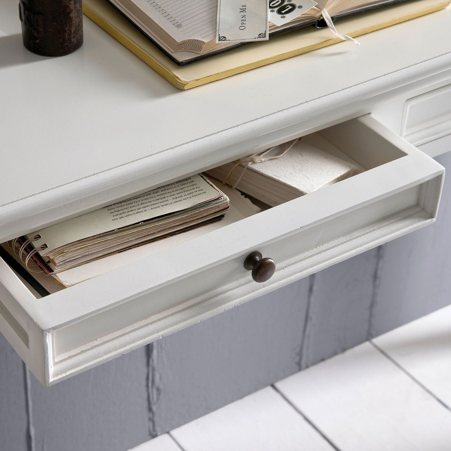 Provence Classic White Console Table
