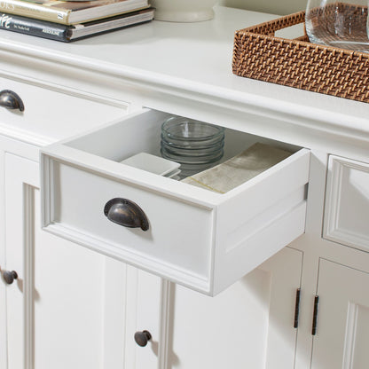 Halifax White Buffet Table