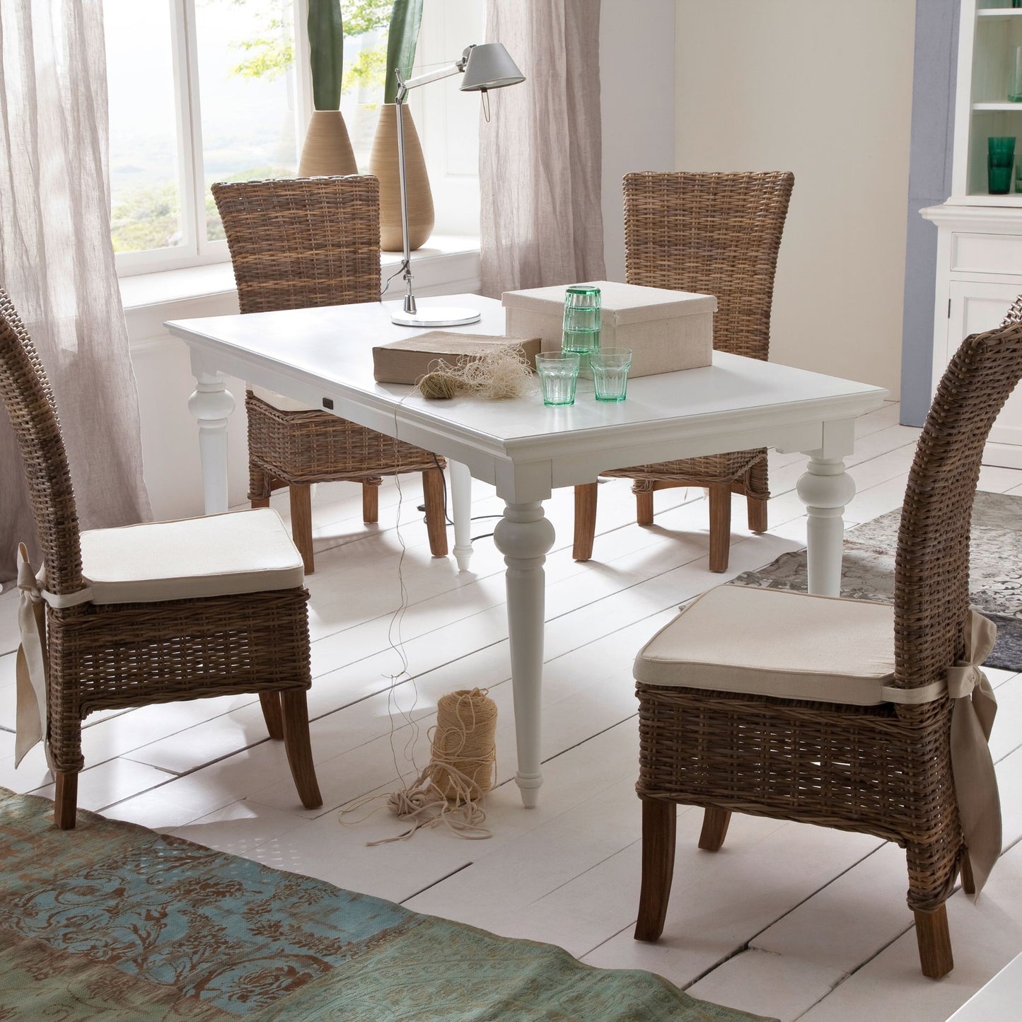 Provence Classic White Dining Table