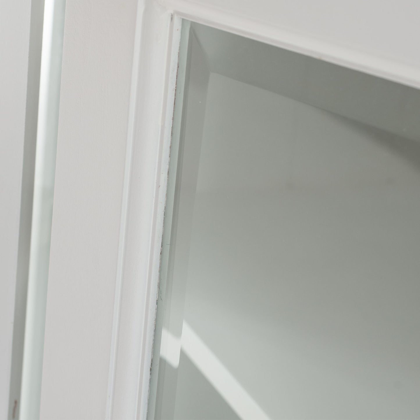 Halifax Classic White Glass Display Buffet Table