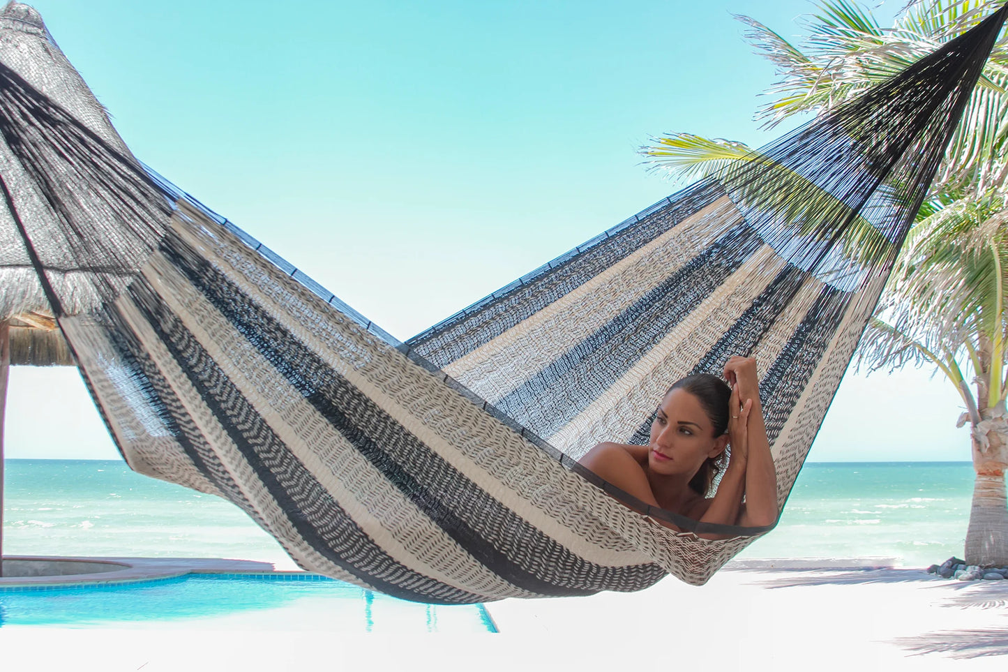 Mayan Legacy Mexican Cotton Hammock - Fraser