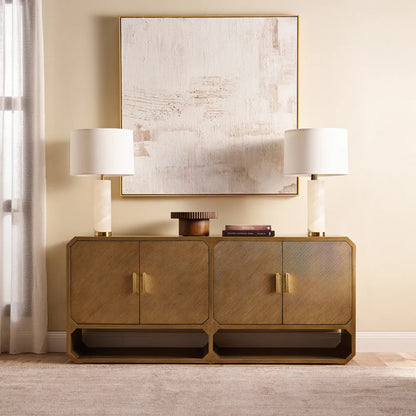 Anderson Four Door Wooden Buffet Table