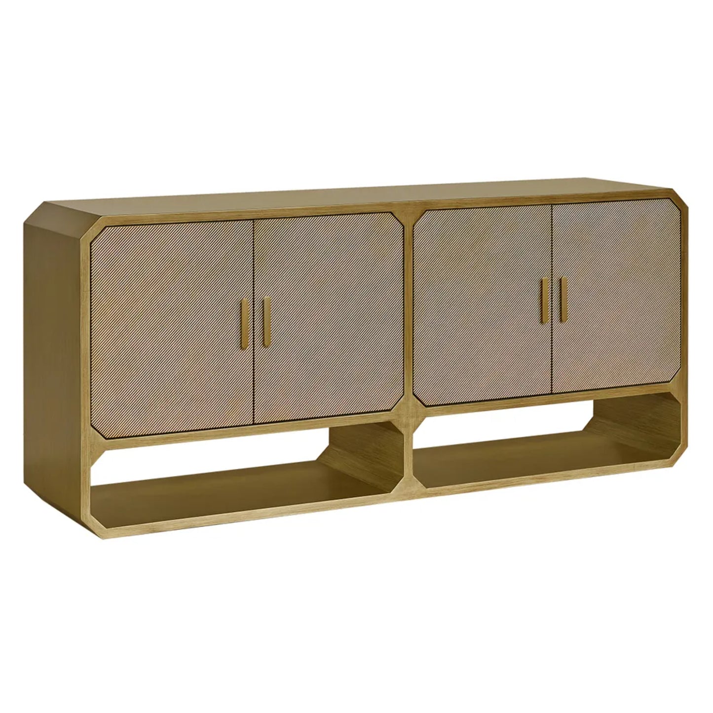 Anderson Four Door Wooden Buffet Table