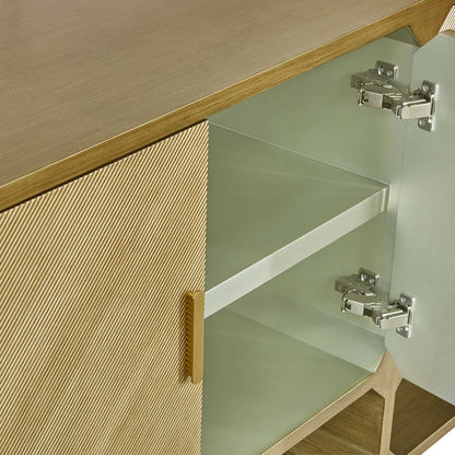 Anderson Four Door Wooden Buffet Table