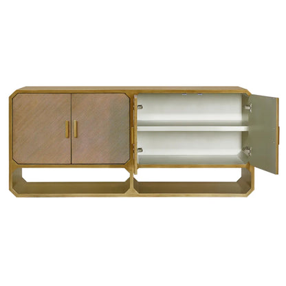 Anderson Four Door Wooden Buffet Table