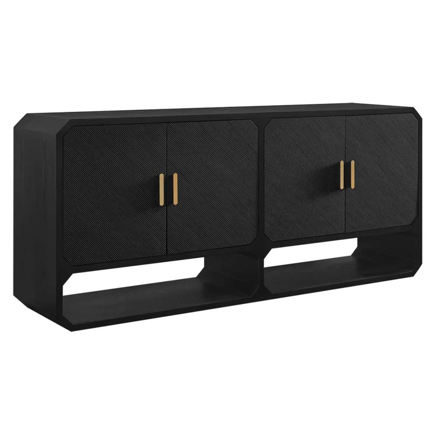 Anderson Four Door Wooden Buffet Table