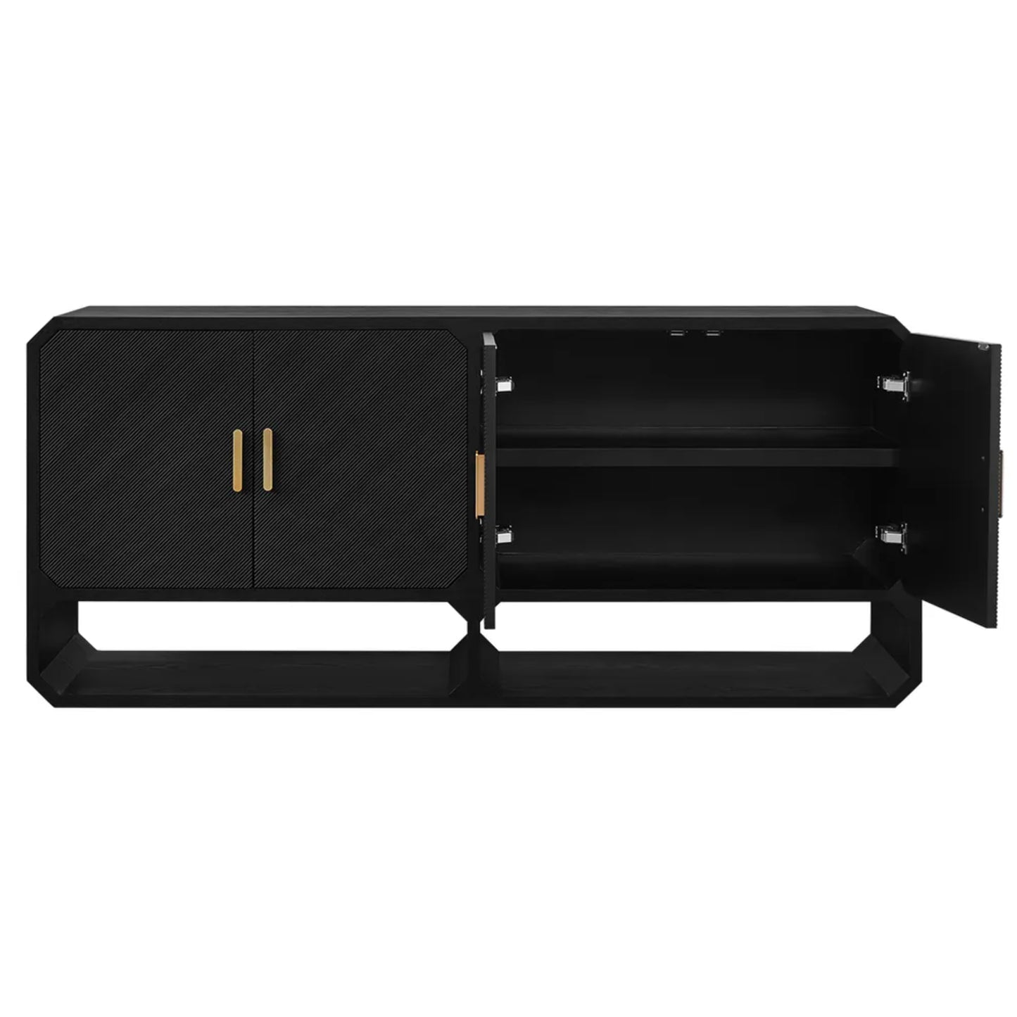 Anderson Four Door Wooden Buffet Table