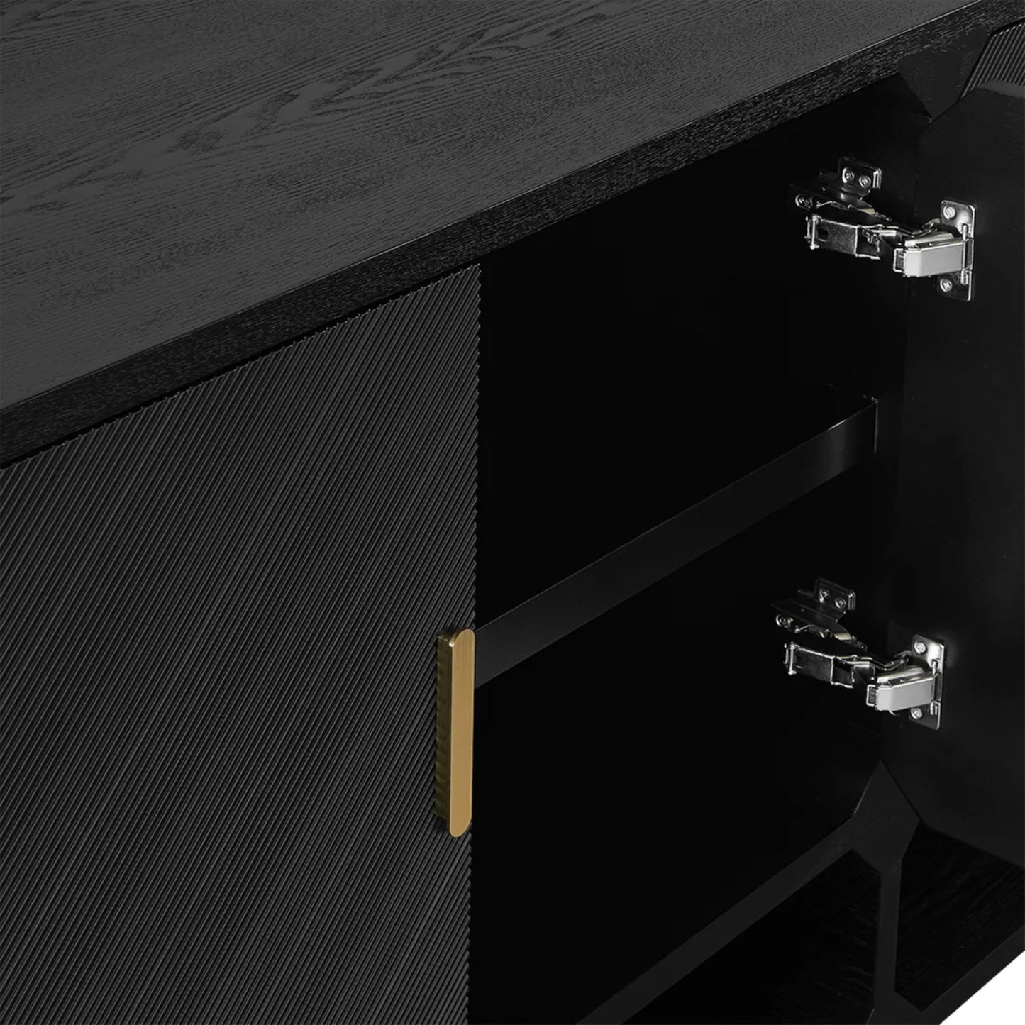 Anderson Four Door Wooden Buffet Table