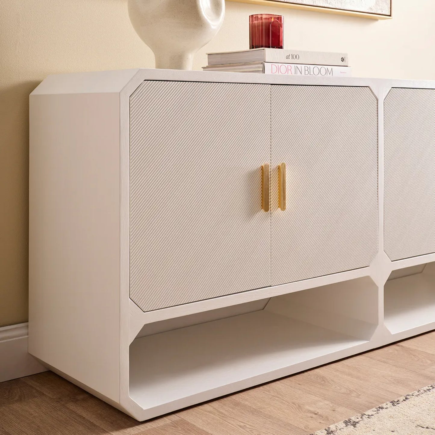 Anderson Four Door Wooden Buffet Table