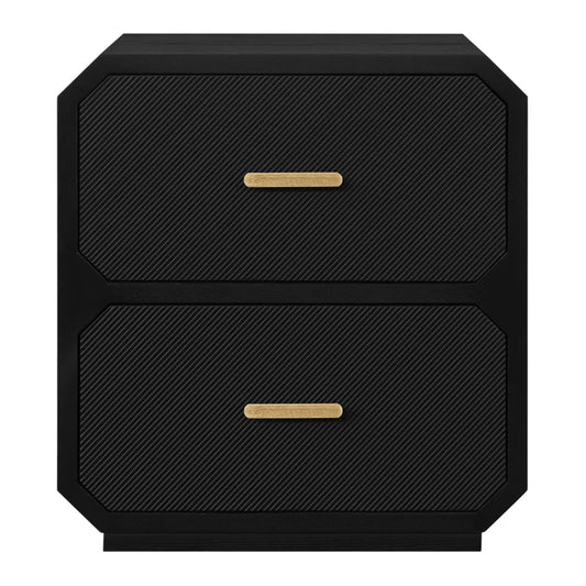 Anderson Two Drawer Bedside Table