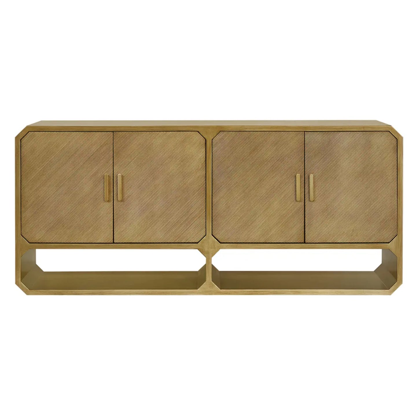 Anderson Four Door Wooden Buffet Table