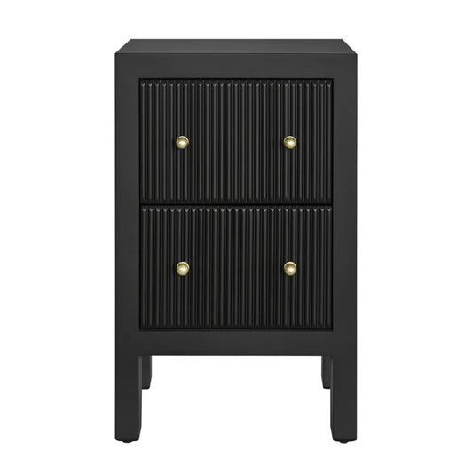 Ariana Petite Fluted Bedside Table