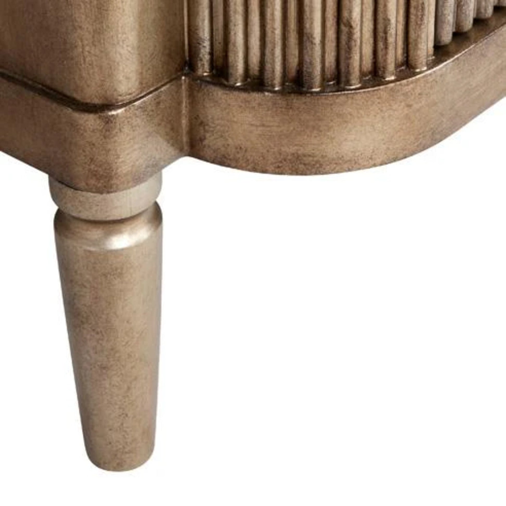 Arielle Ribbed Timber Bedside Table Bedside Table Cafe Lighting & Living