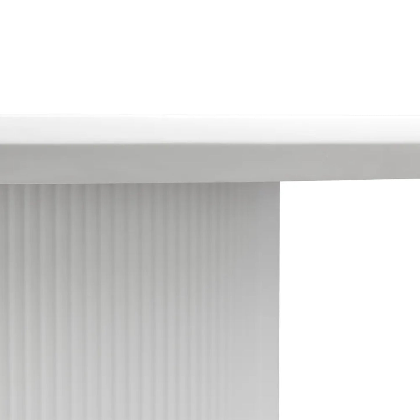 Arlo 1.2m Round Wooden Dining Table - White