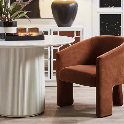 Arlo 1.5m Round Wooden Dining Table