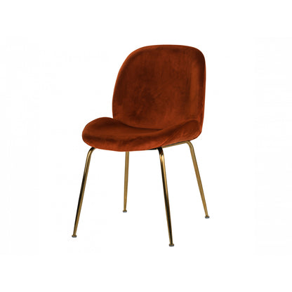 Asta Velvet Fabric Dining Chair Set of 2