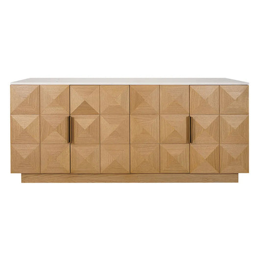 Benedict Sculptural Wooden Buffet Table