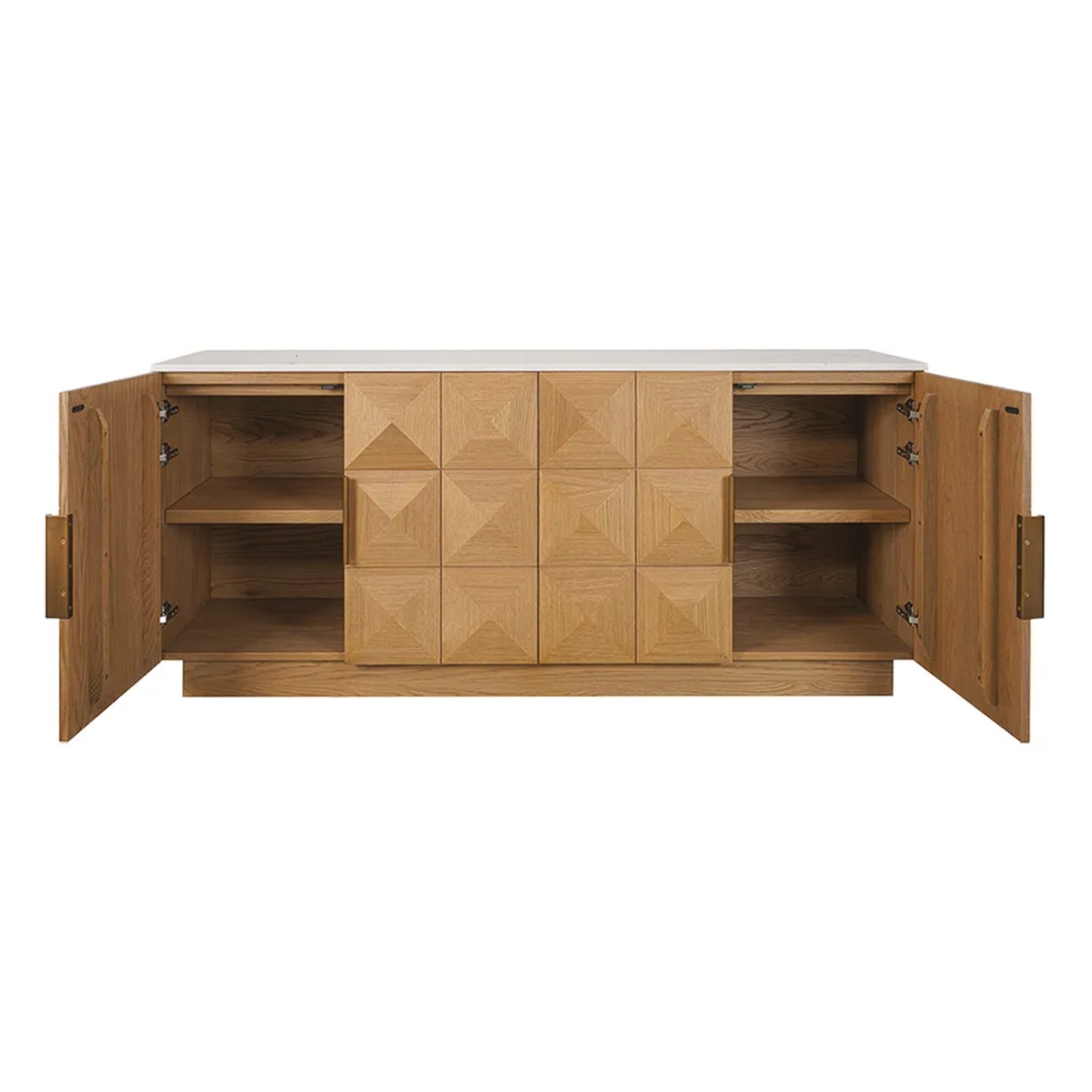 Benedict Sculptural Wooden Buffet Table