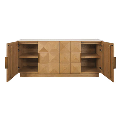 Benedict Sculptural Wooden Buffet Table