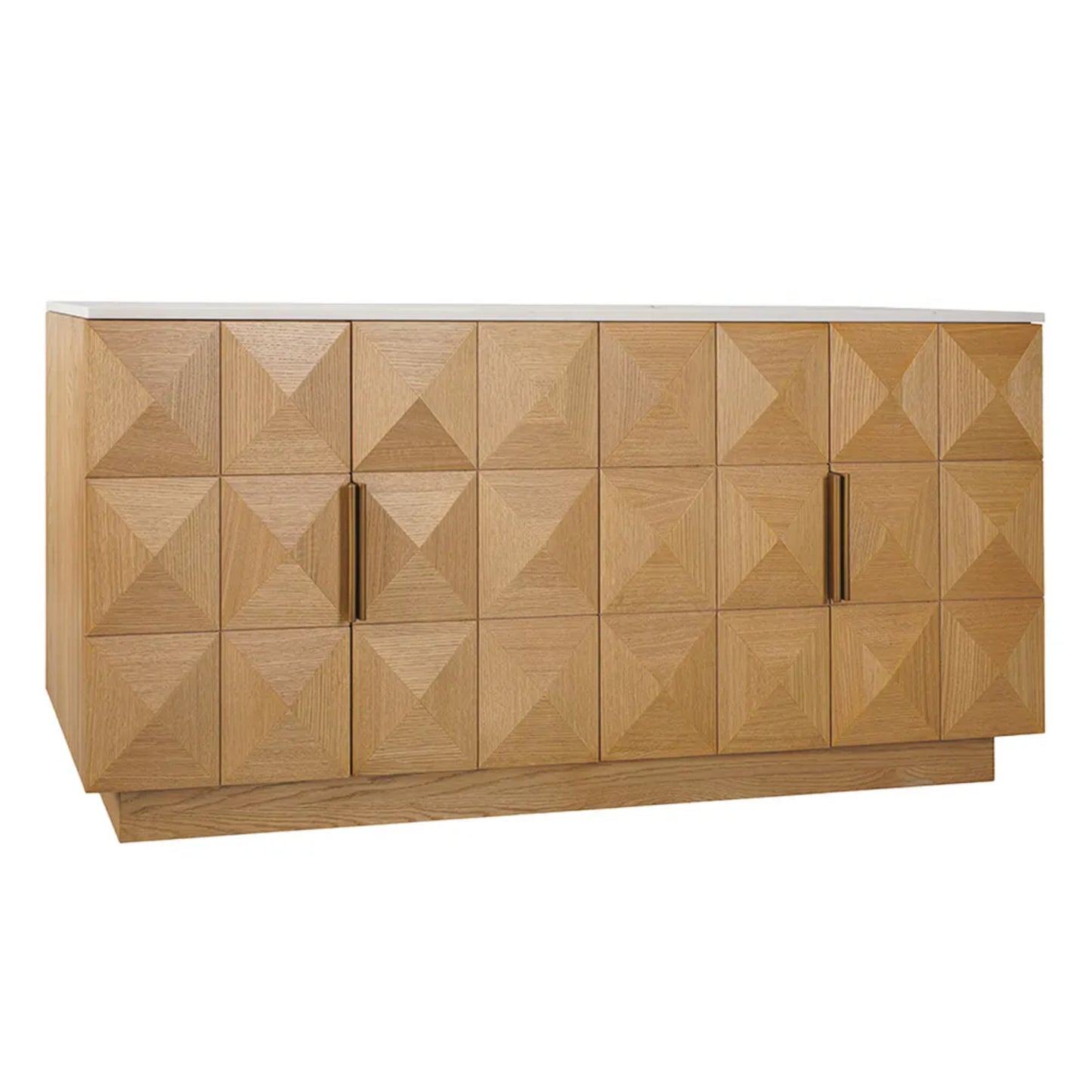 Benedict Sculptural Wooden Buffet Table