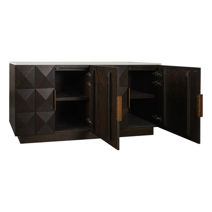 Benedict Sculptural Wooden Buffet Table