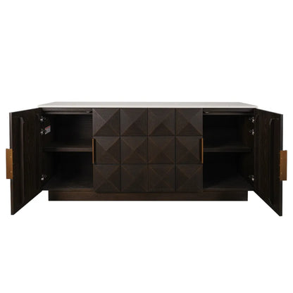 Benedict Sculptural Wooden Buffet Table