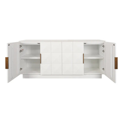 Benedict Sculptural Wooden Buffet Table