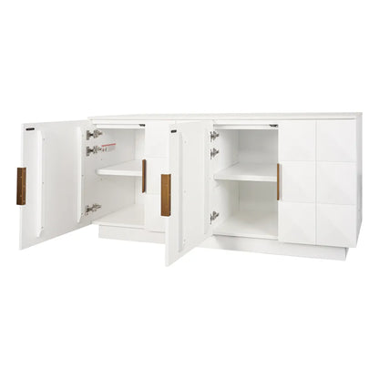 Benedict Sculptural Wooden Buffet Table