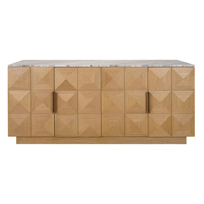 Benedict Sculptural Wooden Buffet Table