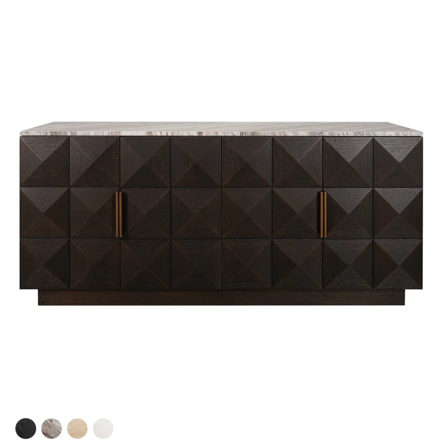 Benedict Sculptural Wooden Buffet Table